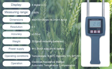 Hay Moisture Meter Brand manufacturer|high moisture hay tester.